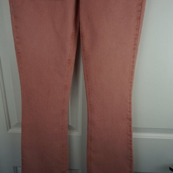 PAIGE Claudine High Rise Ankle Flare Jeans In Vintage Pink Quartz size 24 NWT - Picture 4 of 15